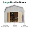Little Cottage Co. Classic Gambrel 12x16 Wood Barn Shed Kit w/ 6' Sidewall (12x16 CGB-6-PC)