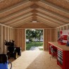 Little Cottage Co. Classic Gable 12x14 Wood Storage Shed Kit (12x14 CGS-PC)