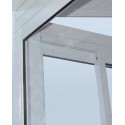 Palram 10x14 San Remo Patio Enclosure Kit w/ Screen Doors  - White  (HG9066) 