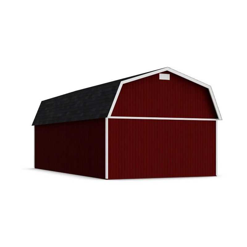 Little Cottage Co. 14x28 Classic Gambrel Large Barn Shed Kit (14x28 CGLB-PC)