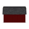 Classic 16x18 Gambrel Large Barn Shed Kit (16x18 CGLB-PC)