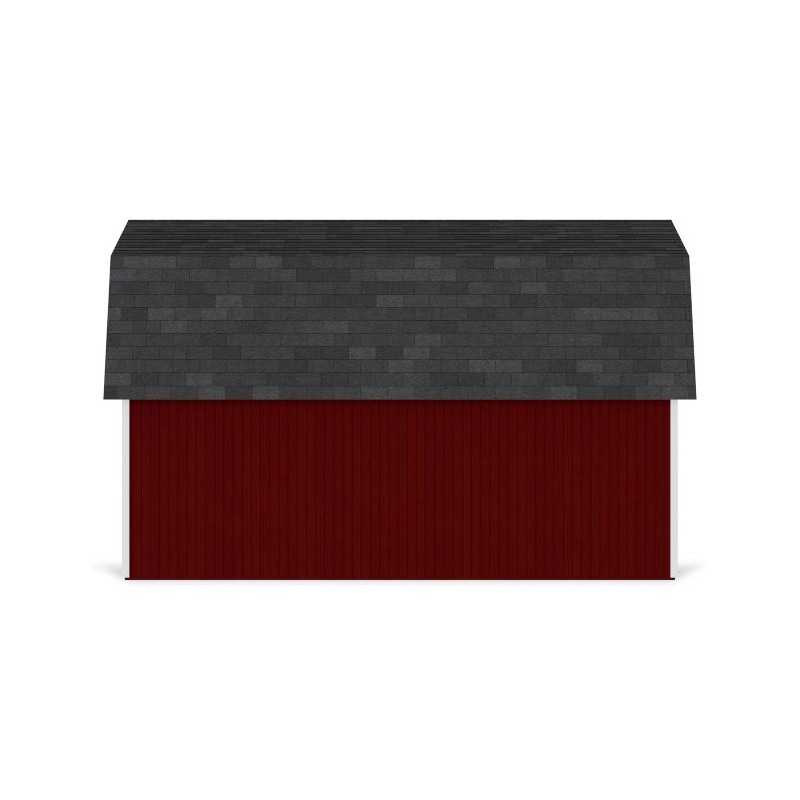 Little Cottage Co. 16x20 Classic Gambrel Large Barn Shed Kit (16x20 CGLB-PC)