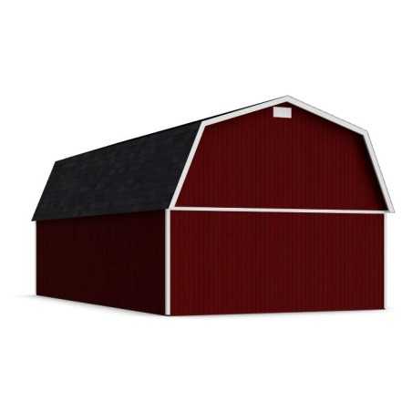 Little Cottage Co. 16x30 Classic Gambrel Large Barn Shed Kit (16x30 CGLB-PC)