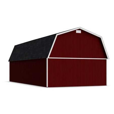 Little Cottage Co. 16x32 Classic Gambrel Large Barn Shed Kit (16x32 CGLB-PC)