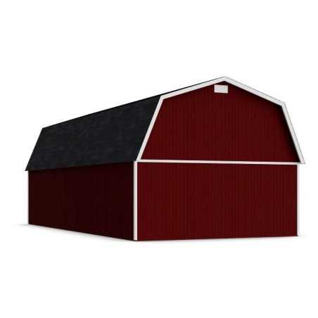 Little Cottage Co. 16x34 Classic Gambrel Large Barn Shed Kit (16x34 CGLB-PC)