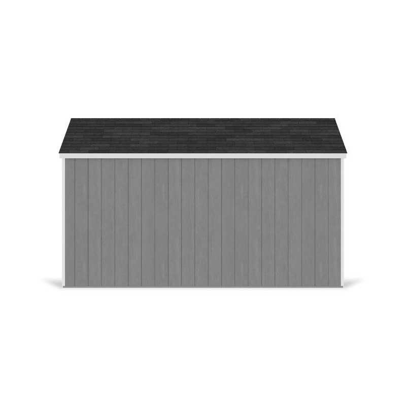 Little Cottage Co. 10x14 Value Gable Wood Shed Kit (10x14-VGS-PC)