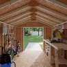 Little Cottage Co. 10x14 Value Gable Wood Shed Kit (10x14-VGS-PC)