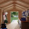 Little Cottage Co. Value Gable 8x12 Wood Storage Shed Kit (8x12-VGS-PC)
