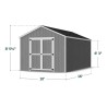 Little Cottage Co. 10x16 Value Gable Wood Shed Kit (10x16-VGS-PC)