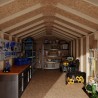 Little Cottage Co. 10x18 Value Gable Wood Shed Kit (10x18-VGS-PC)