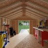 Little Cottage Co. 12x16 Value Gable Wood Shed Kit (12x16-VGS-PC)