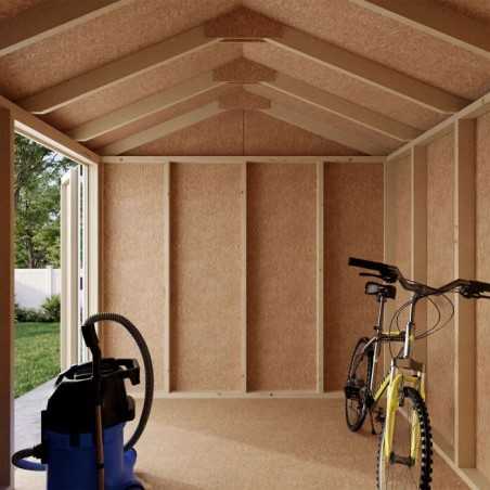Little Cottage Co. 8x8 Value Workshop Wood Shed Kit (8x8-VWS-wPC)