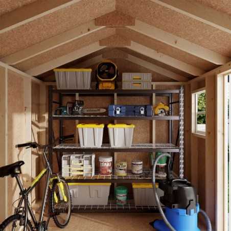 Little Cottage Co. 8x10 Value Workshop Wood Shed Kit (8x10-VWS-PC)