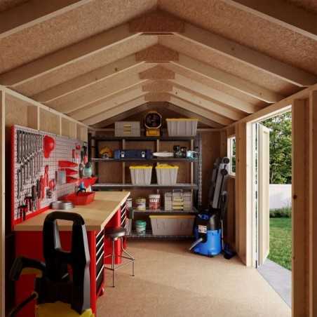 Little Cottage Co. 8x14 Value Workshop Wood Shed Kit (8x14-VWS-PC)