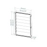 Palram - Canopia Side Louver Window (HG1026)
