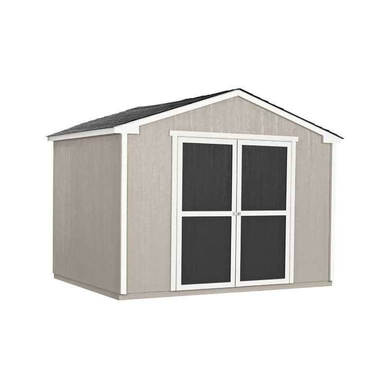 Handy Home Cumberland 10x8 Wood Storage Shed w/ Floor (18282-2)