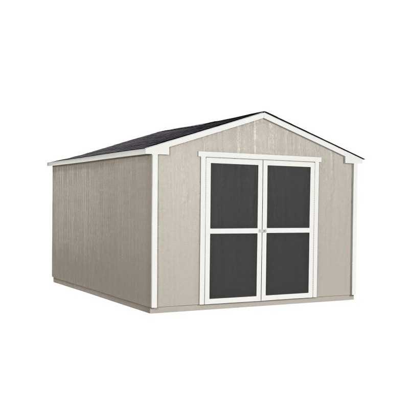 Handy Home Cumberland 10x16 Wood Shed Kit w/ Floor (18286-0)