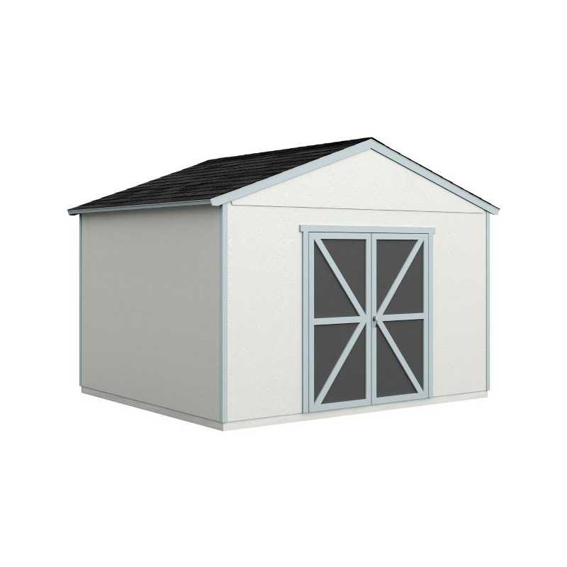 Handy Home  Astoria 12x12 Wood Storage Shed Kit (19413-9)