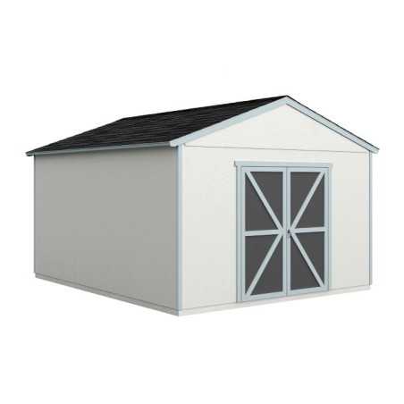 Handy Home  Astoria 12x16 Wood Storage Shed Kit w/ Floor (19418-4)