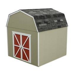 Handy Home Braymore 10x10 Wood Storage Shed Kit (19449-8)