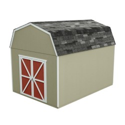 Handy Home Braymore 10x14 Wood Storage Shed Kit w/ Floor (19455-9)