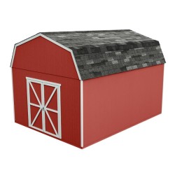 Handy Home Hudson 12x16 Wood Storage Shed Kit (19443-6)