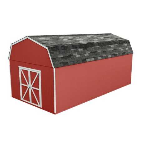 Handy Home Hudson 12x24 Wood Storage Shed Kit (19447-4)