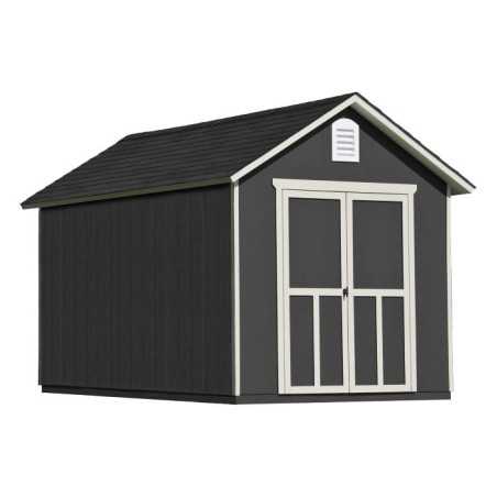Handy Home Meridian 8x12 Wood Storage Shed Kit (19349-1)