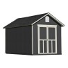 Handy Home Meridian 8x12 Wood Storage Shed Kit (19349-1)