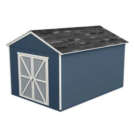 Handy Home Rookwood 10x14 Wood Storage Shed Kit (19432-0)