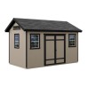 Handy Home Yardline Berkdale 14x8 Wood Storage Shed with Floor (19464-1)