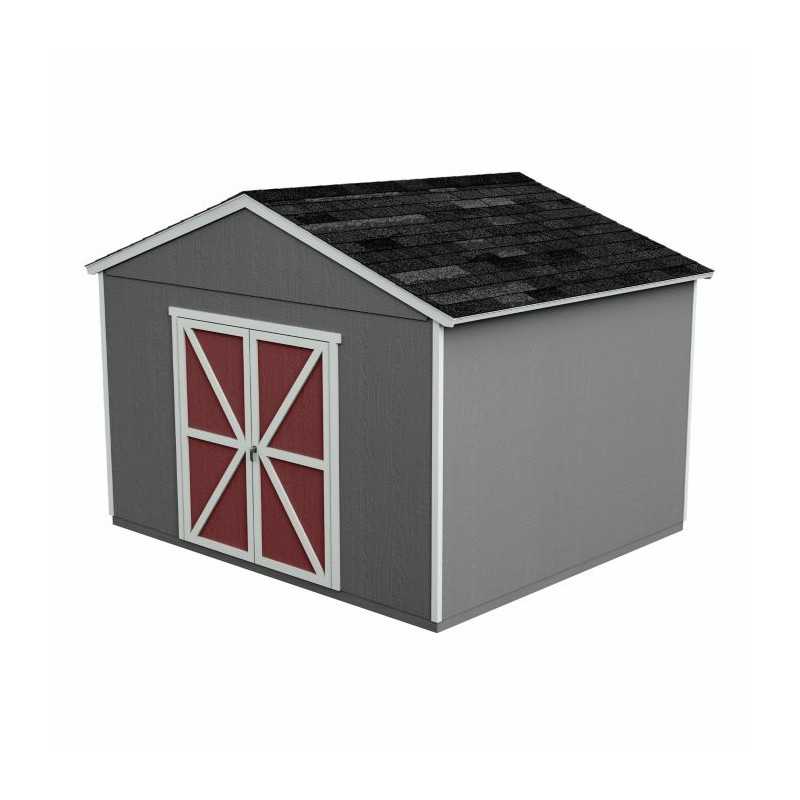 Handy Home Astoria 12x12 Wood Storage Shed Kit (19413-9)