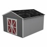 Handy Home  Astoria 12x16 Wood Storage Shed Kit w/ Floor (19418-4)