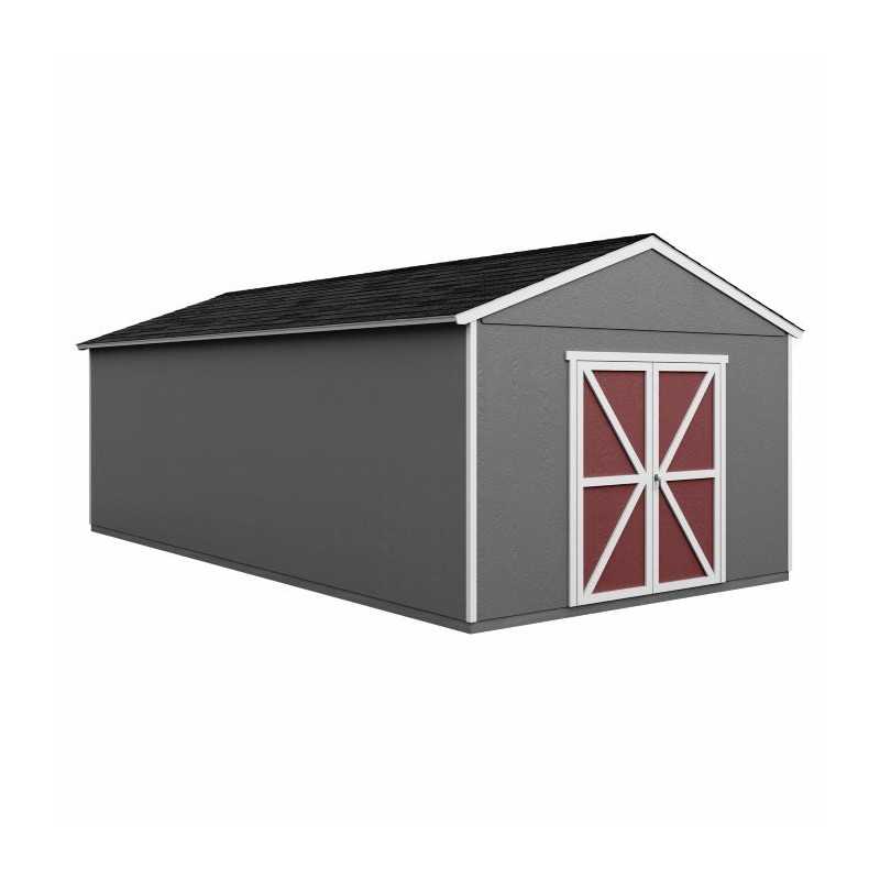 Handy Home Astoria 12x24 Wood Storage Shed Kit w/ Floor (19423-8)