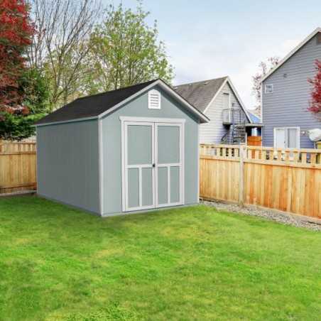 Handy Home Meridian 8x10 Wood Storage Shed Kit  (19347-7)