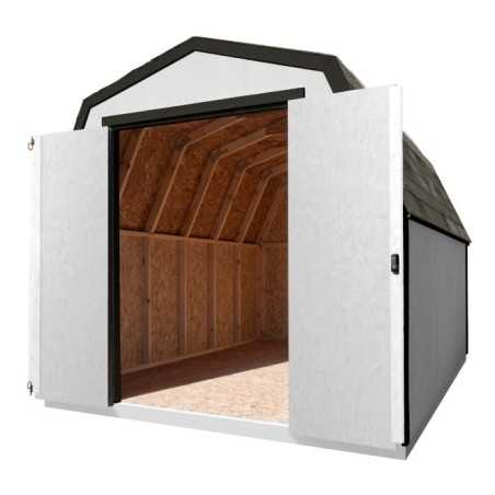 Handy Home Andover 8 ft. x 12 ft. Gambrel Shed w/ Floor (19654-6)