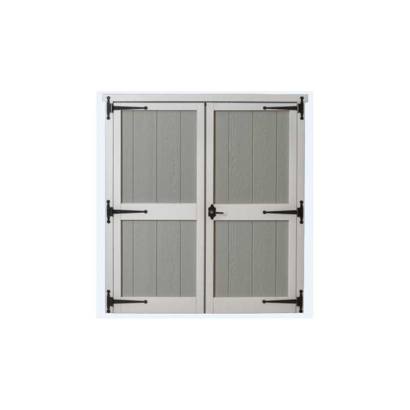 EZ-Fit Riverside 8x12 Wood Panelized Shed Kit (ez_riverside812)