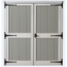 EZ-Fit Riverside 8x12 Wood Panelized Shed Kit (ez_riverside812)