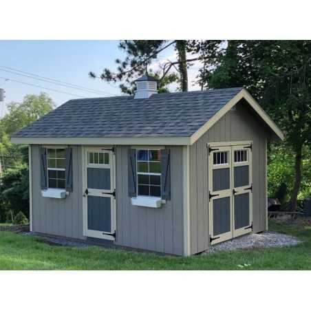 EZ-Fit Riverside 10x12 Wood Panelized Shed Kit (ez_riverside1012)