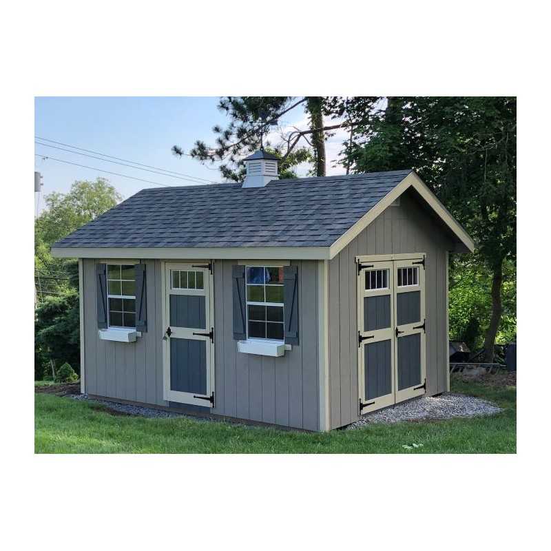 EZ-Fit Riverside 10x20 Wood Panelized Shed Kit (ez_riverside1020)
