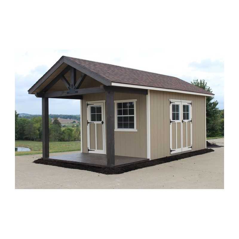 EZ-Fit 10x16 Woodsman Storage Shed Kit (ez_woodsman1016)