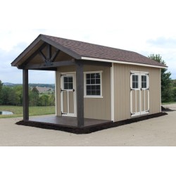 EZ-Fit 10x16 Woodsman Storage Shed Kit (ez_woodsman1016)