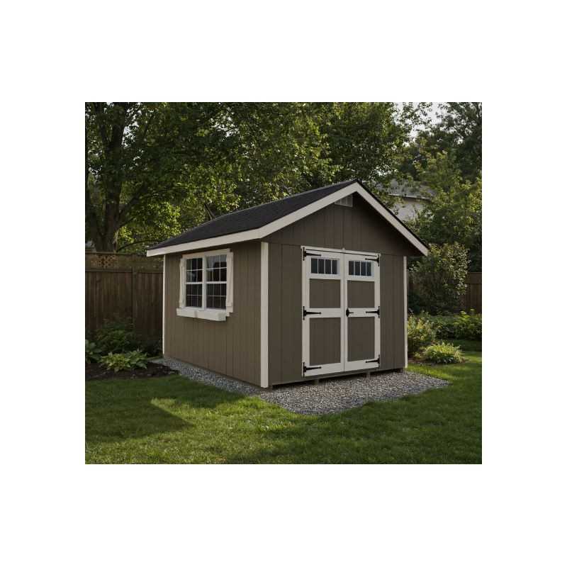 EZ-Fit Homestead 12x20 Panelized Storage Shed