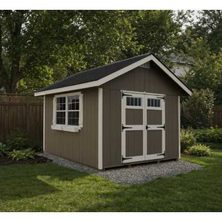 EZ-Fit Homestead 8x10 Panelized Wood Shed