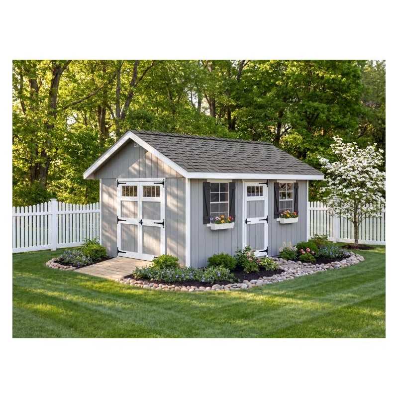 EZ-Fit Riverside 12x16 Wood Panelized Shed Kit (ez_riverside1216)