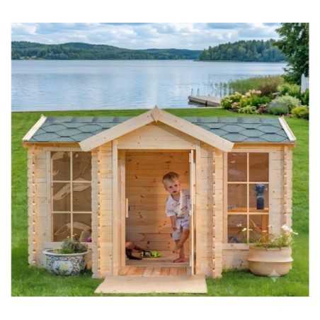 Allwood Isla Outdoor Wooden Playhouse Kit (M520)
