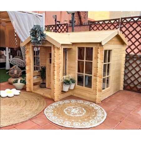 Allwood Isla Outdoor Wooden Playhouse Kit (M520)