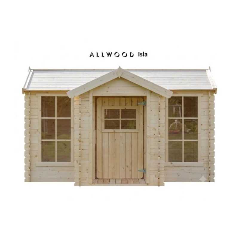 Allwood Isla Outdoor Wooden Playhouse Kit (M520)