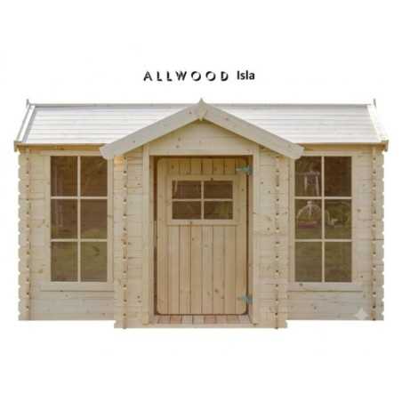 Allwood Isla Outdoor Wooden Playhouse Kit (M520)