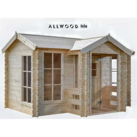 Allwood Isla Outdoor Wooden Playhouse Kit (M520)